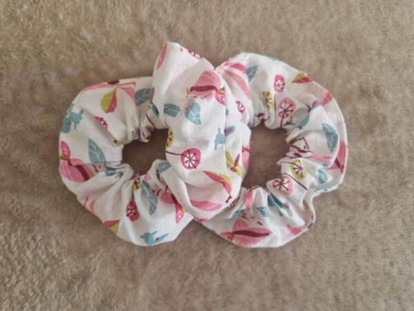 Chouchou Motif Fleurs-fille